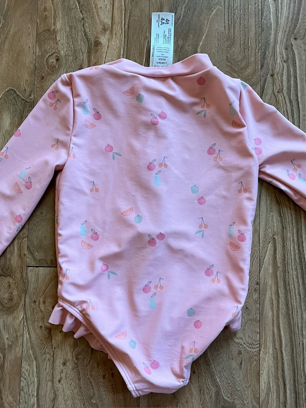Little Planet Carter's ruffle swimsuit - Picture 3 of 5